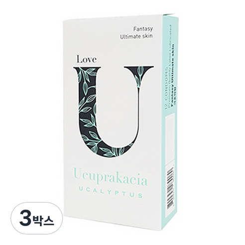 유추프라카치아 콘돔, 12개입, 3개