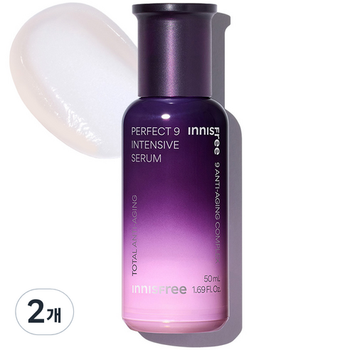 이니스프리 퍼펙트 9 인텐시브 세럼, 2개, 50ml