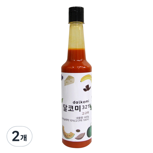 딜리셔스마켓 액상향료 달코미 고구마, 600g, 2개