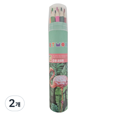 아트모아 전문가용 색연필, 12색, 2개