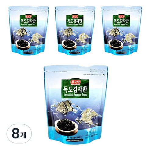 독도 김자반, 50g, 8개