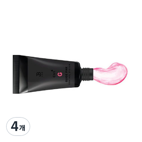 그라시아 진비 컨트롤 가이드젤 핑크, 30g, 4개