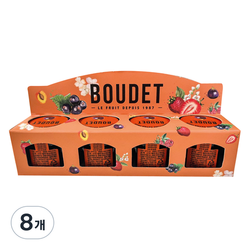 부데 무화과잼, 28g, 8개