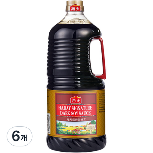 해천 시그니처 노추왕 간장, 1.75L, 6개