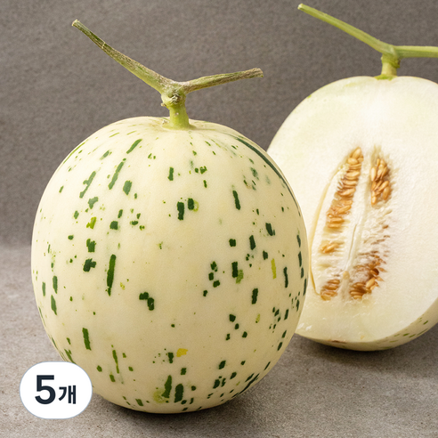 새벽경매 아삭한 백자메론, 1.2kg, 5개