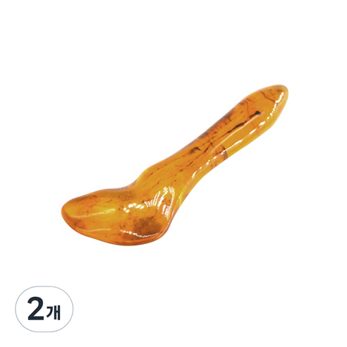 라이프포인트 괄사 지압 마사지기, 2개, 내츄럴(막대)