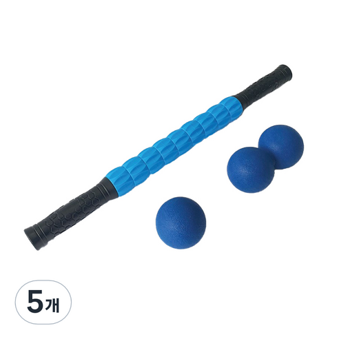 EOO 마사지 3종 세트, 5개, 블루