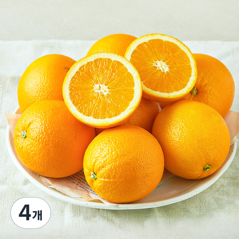 미국산 네이블 점보 오렌지, 4개, 2.4kg 내외(점보, 8개입)