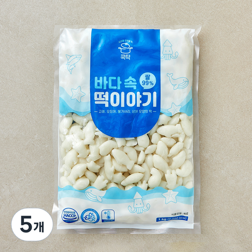 [로켓프레시] 쿡탁 바다 속 떡이야기