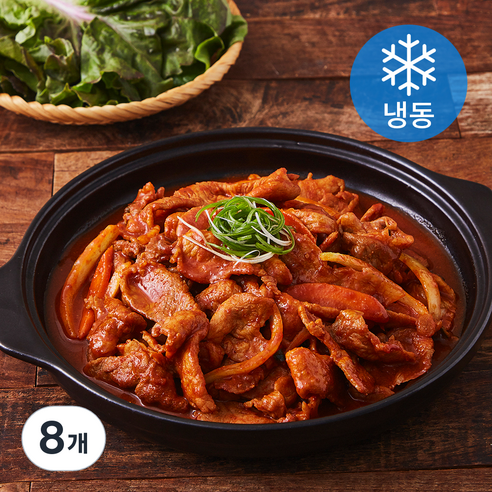 맛있는녀석들 성북동 한돈 제육볶음 (냉동), 350g, 8개
