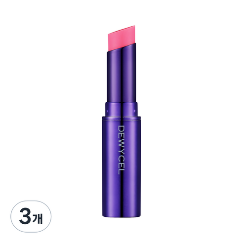 듀이셀 틴투어링 틴트밤 4.5g, 01 레어핑크, 3개