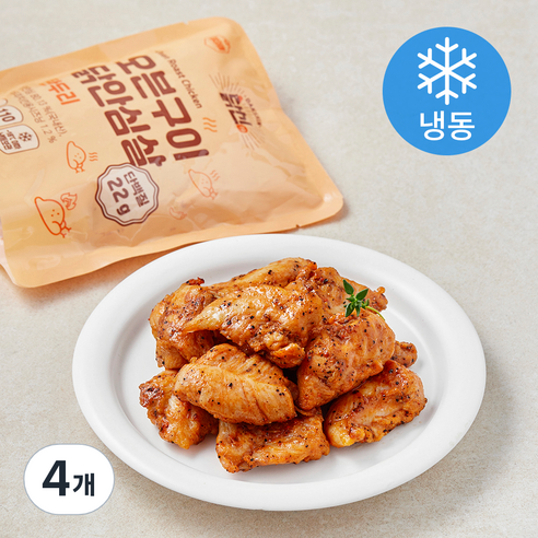 닭신 오븐구이 닭안심살 탄두리 (냉동), 100g, 4개