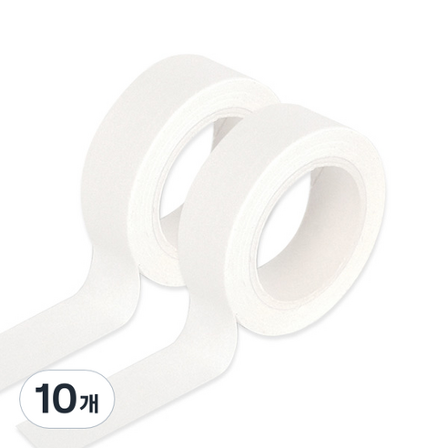 모노라이크 아르떼 마스킹 테이프, 501 White, 10개