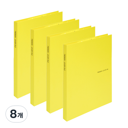 드림 트레비엥 레버 A4, 8개, 노랑