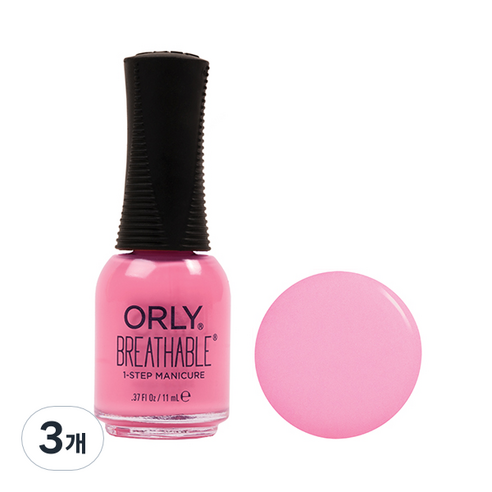 오를리 브레써블 컬러 2070013 해피앤헬씨, 11ml, 3개