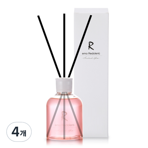 이모레돌런트 파스텔 디퓨저, 러브미, 200ml, 4개