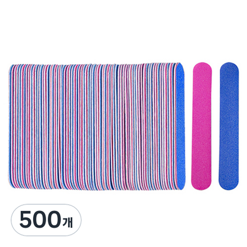 OON 대용량 우드 파일 8.5cm, 500개, 혼합색상