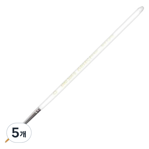 바바라 세필붓 30R-S, 0호, 5개