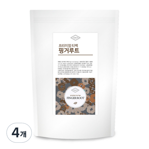 라돌체비타 핑거루트 삼각티백 50p, 1.2g, 50개입, 4개