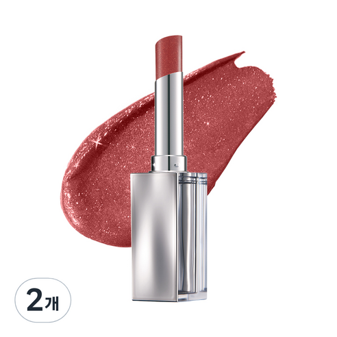 Glint 글로우 립밤, 08 번트 로즈, 3g, 2개