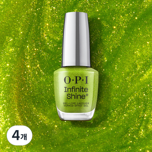 오피아이 인피니트샤인 매니큐어, ISL149 Limelight, 15ml, 4개