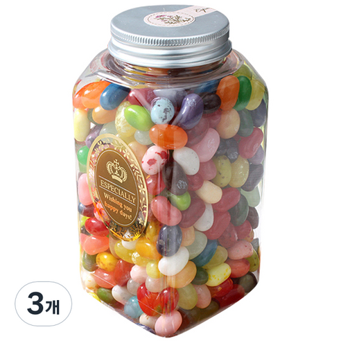 젤리벨리 젤리빈 사탕세트 3호, 450g, 3개