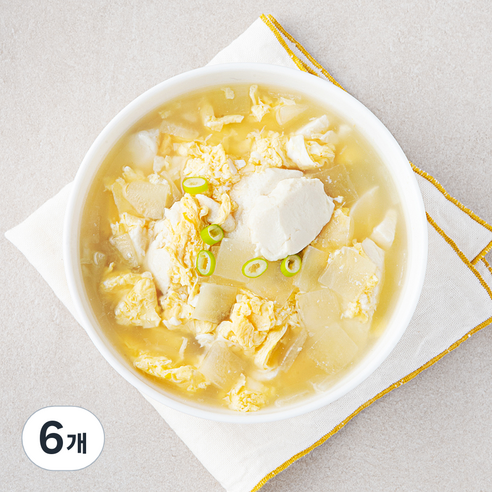킨더가든 순두부 달걀탕, 300g, 6개