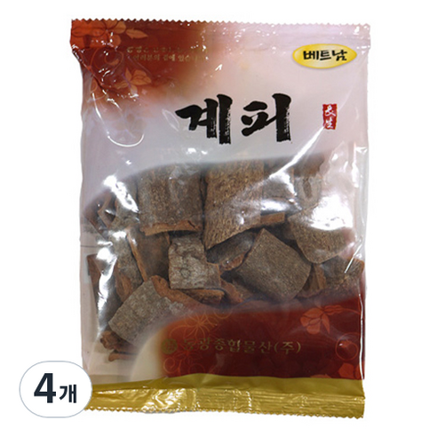 동광종합물산 절단계피, 100g, 4개