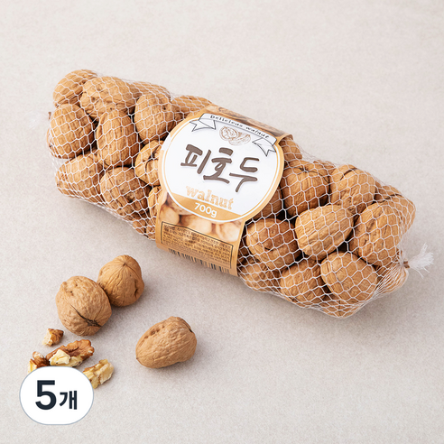 아산율림 피호두, 700g, 5개