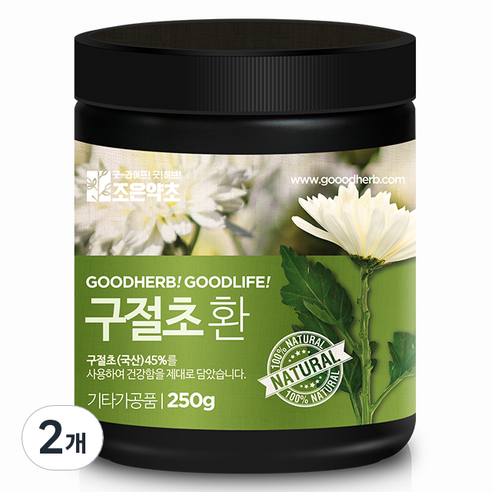 조은약초 프리미엄 구절초환, 2개, 250g