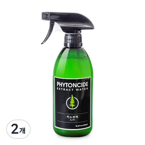 히노편백 스프레이 본품, 500ml, 2개