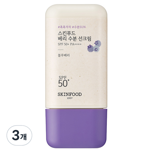 스킨푸드 베리 수분 선크림 SPF50+ PA++++, 50ml, 1개