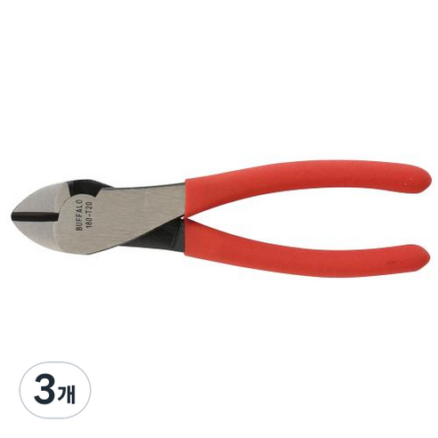 세신버팔로 강력니퍼 180mm 108-0623, 3개