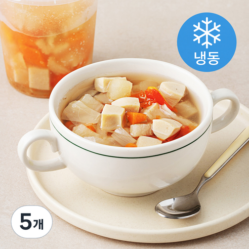 메디쏠라 치킨마녀스프 (냉동), 350g, 5개