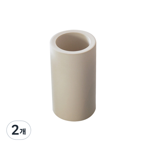그란덱스 규조토 칫솔통, 아이보리, 2개
