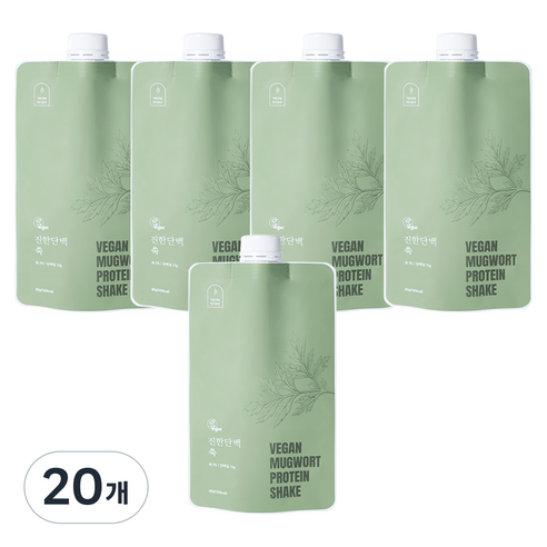 맘메이크 진한단백 쑥 파우치, 40g, 20개