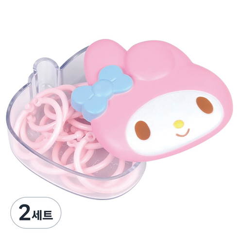 바이하츠 마이멜로디 플라스틱 카드링 중 15p 세트, 24mm, 2세트
