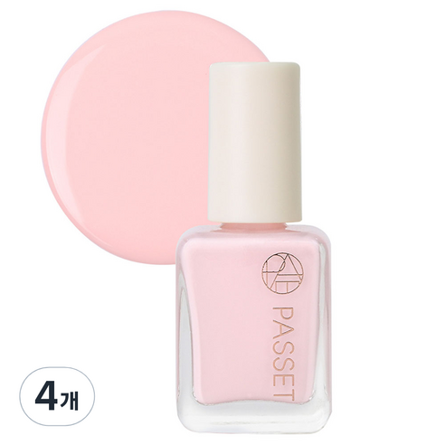 파셋 셀럽 네일컬러 폴리쉬 매니큐어, 72 핑크헤이즈, 7ml, 4개