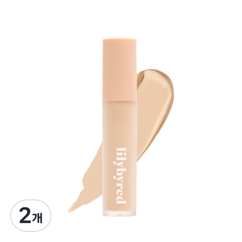 릴리바이레드 마그넷 핏 리퀴드 컨실러 8g, 21 누드핏, 2개
