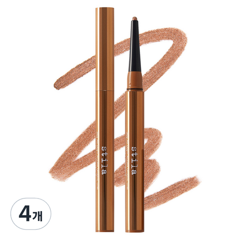 스틸라 스테이 올 데이 아티스틱 그래픽 라이너 0.2g, 허슬, 4개