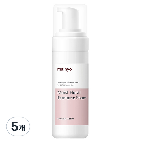 마녀공장 페미닌 폼 여성청결제, 5개, 150ml
