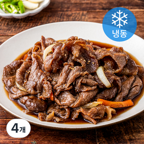 미트코리아 미래식탁 간장 돼지불고기 (냉동), 600g, 4개