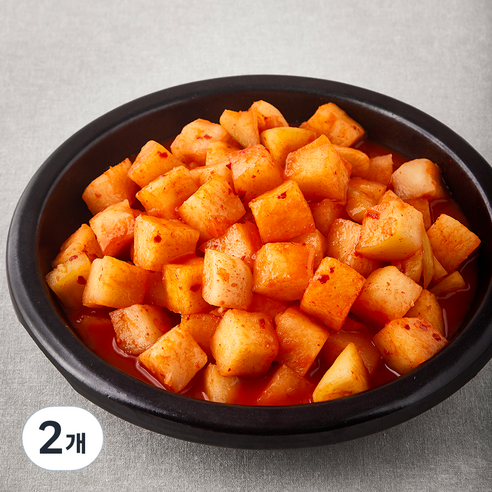 금자네 깍두기, 3kg, 2개