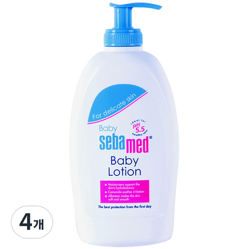 [세바메드] 베이비 로션, 400ml, 4개