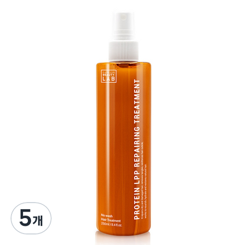박준뷰티랩 LPP 단백질 리페어링 헤어트리트먼트, 5개, 250ml