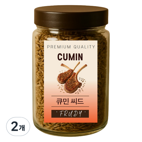 푸르디 건조 큐민, 250g, 2개
