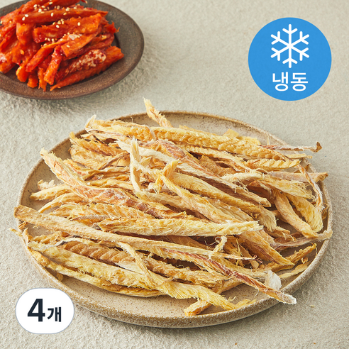 백두대간 손질 황태채 (냉동), 4개, 100g