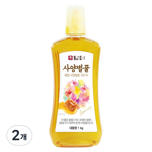 담터 사양 벌꿀, 1kg, 2개