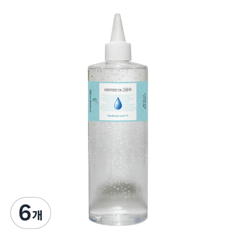 맑을담 히알루론산 1% 고분자 원액 500ml, 6개