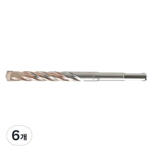 디월트 SDS PLUS 드릴 비트 2날 6.5 x 110 x 50 mm DT9519, 6개